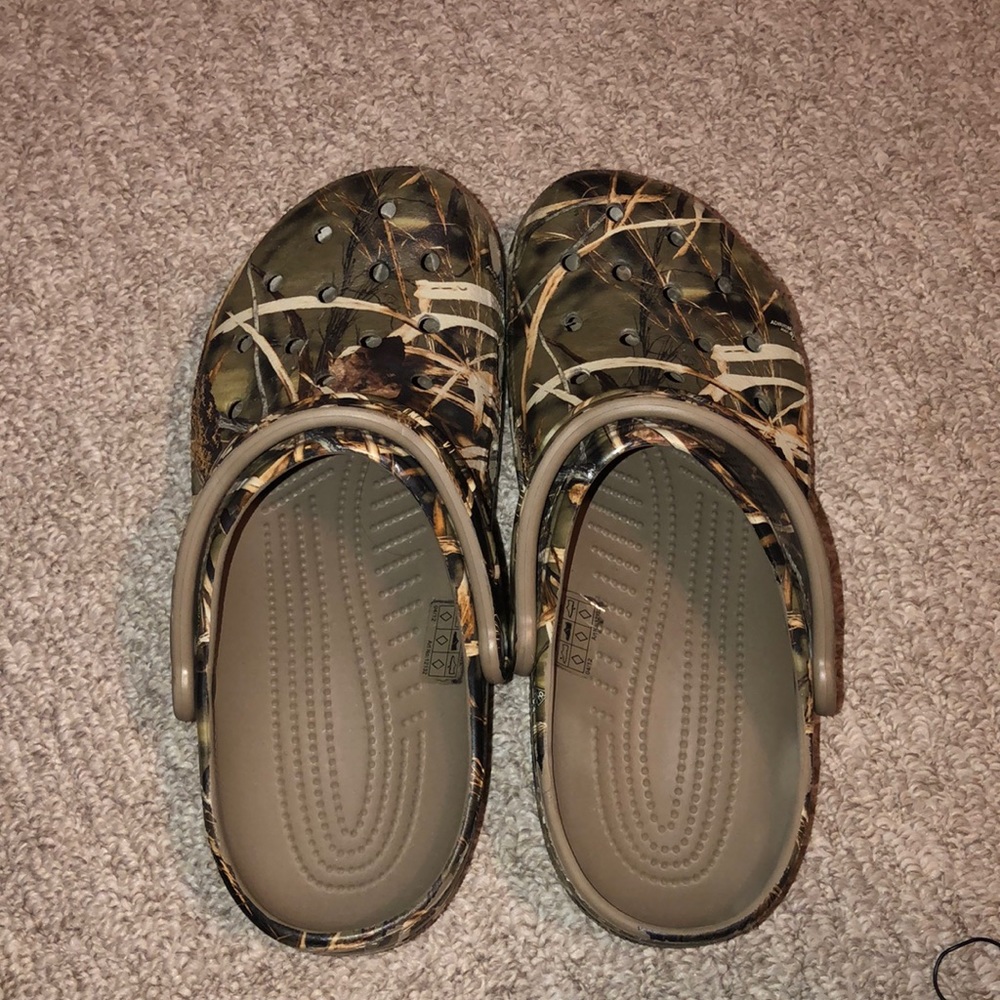 Camo Crocs